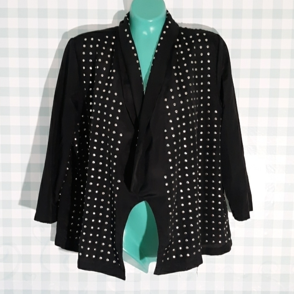 Rock & Republic black rhinestone 10 gothic
